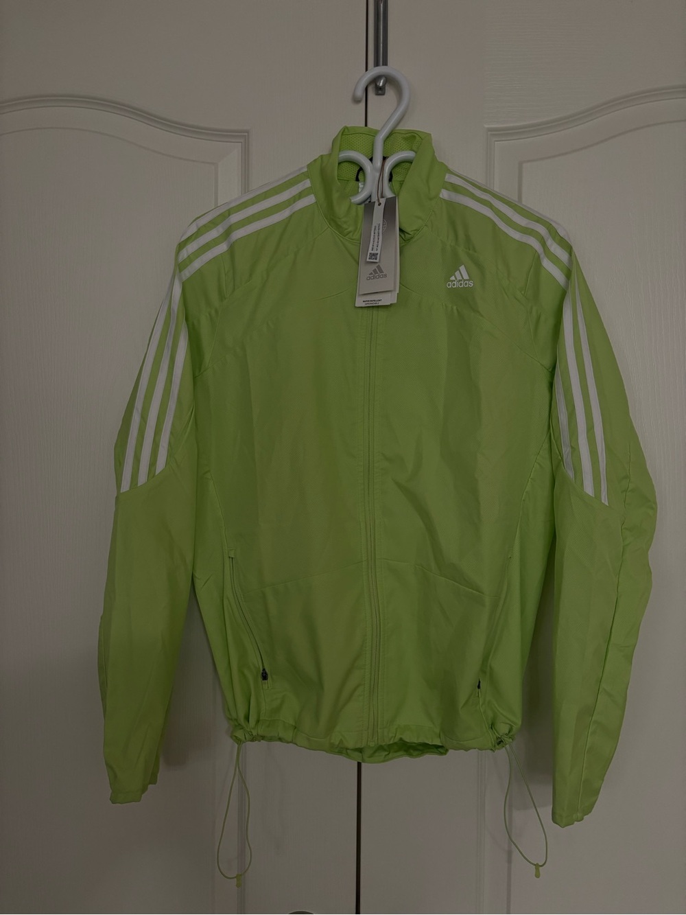 Adidas Pulse Lime Marathon Jacket NWT